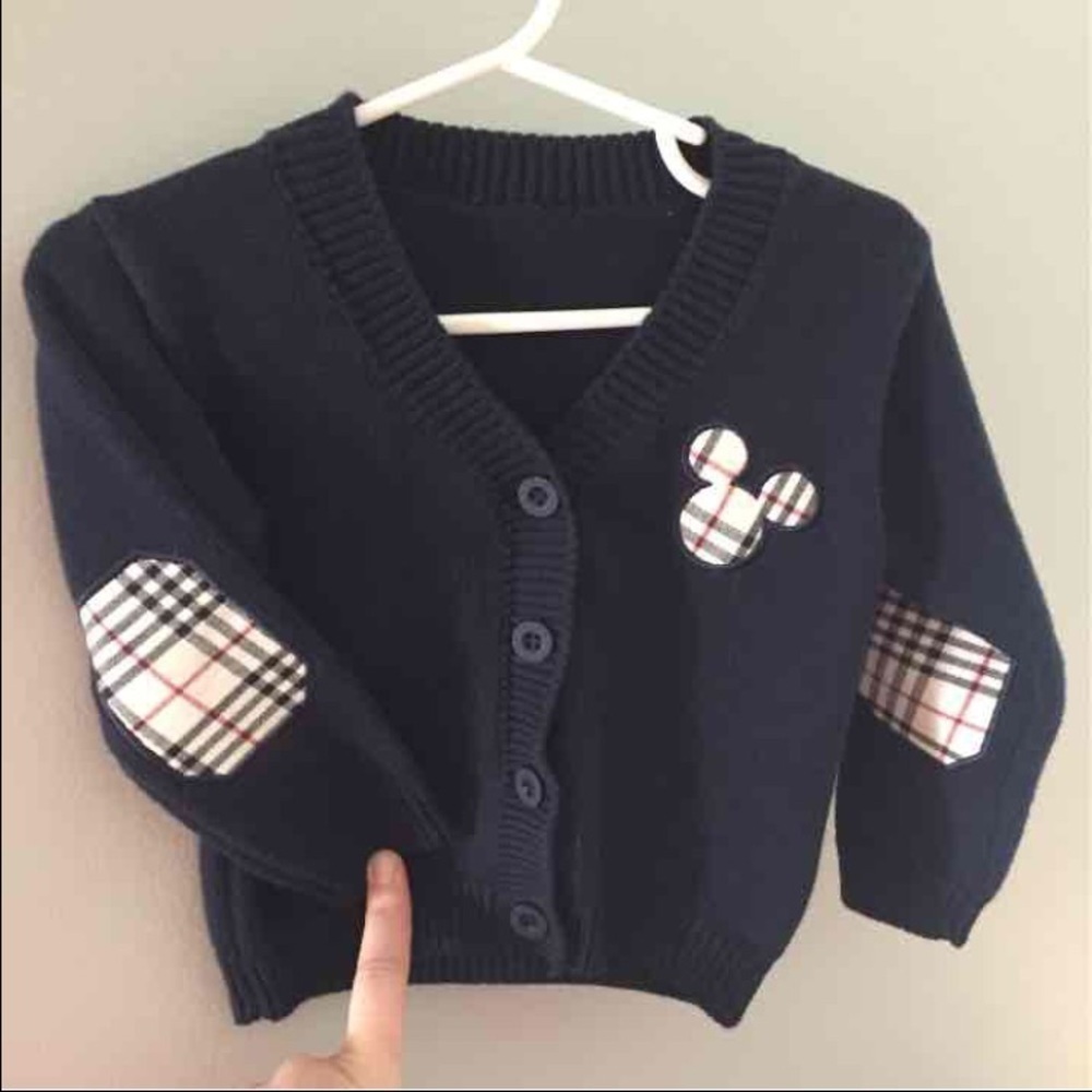 3 Baby Boy Sweater Bundle Disney Mickey Mouse